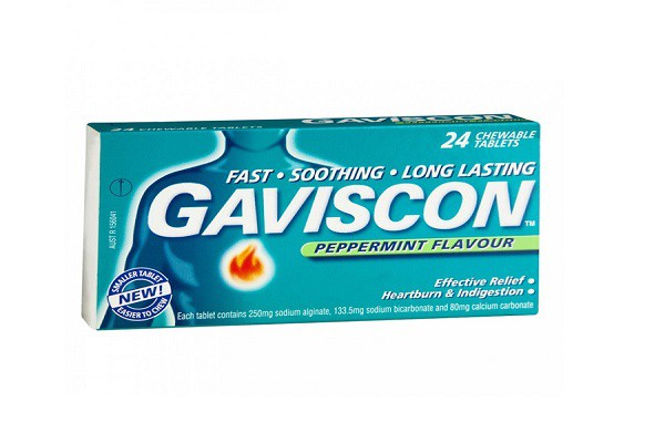 Thuốc trào ngược dạ dày gaviscon giá bao nhiêu, có tốt không và thời gian uống 