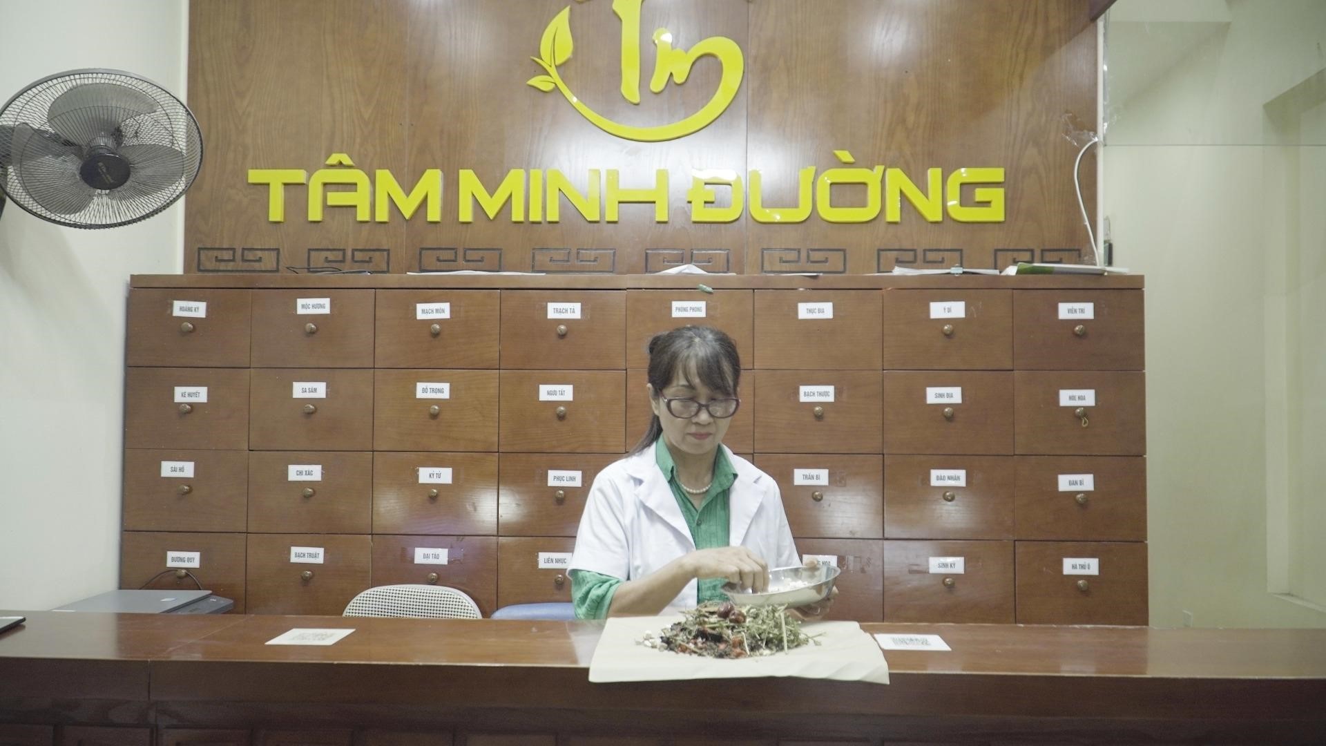 Cô Hoàng Ngọc Lan Tâm Minh Đường và bài thuốc nám hiệu quả 